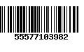 Código de Barras 55577103982