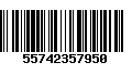 Código de Barras 55742357950