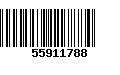 Código de Barras 55911788