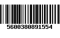 Código de Barras 5600380891554