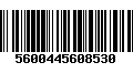 Código de Barras 5600445608530