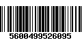 Código de Barras 5600499526095