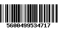 Código de Barras 5600499534717