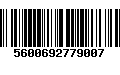 Código de Barras 5600692779007