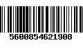 Código de Barras 5600854621908