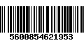 Código de Barras 5600854621953