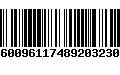 Código de Barras 5600961174892032301