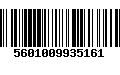 Código de Barras 5601009935161