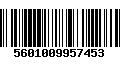 Código de Barras 5601009957453