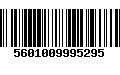 Código de Barras 5601009995295