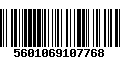 Código de Barras 5601069107768