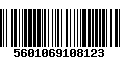 Código de Barras 5601069108123