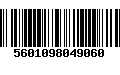 Código de Barras 5601098049060