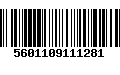 Código de Barras 5601109111281