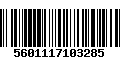 Código de Barras 5601117103285