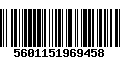 Código de Barras 5601151969458