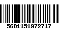 Código de Barras 5601151972717