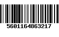 Código de Barras 5601164863217