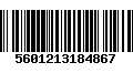 Código de Barras 5601213184867