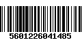 Código de Barras 5601226041485