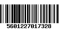 Código de Barras 5601227017328