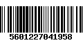 Código de Barras 5601227041958