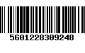 Código de Barras 5601228309248