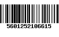 Código de Barras 5601252106615