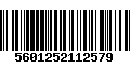 Código de Barras 5601252112579