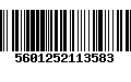 Código de Barras 5601252113583