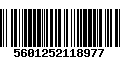 Código de Barras 5601252118977