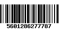 Código de Barras 5601286277787