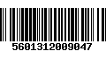 Código de Barras 5601312009047