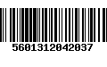 Código de Barras 5601312042037