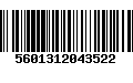 Código de Barras 5601312043522