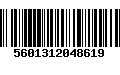 Código de Barras 5601312048619