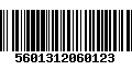 Código de Barras 5601312060123