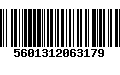 Código de Barras 5601312063179