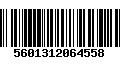 Código de Barras 5601312064558