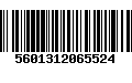 Código de Barras 5601312065524