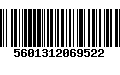 Código de Barras 5601312069522