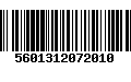 Código de Barras 5601312072010