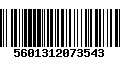 Código de Barras 5601312073543