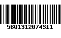 Código de Barras 5601312074311