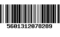 Código de Barras 5601312078289