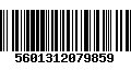 Código de Barras 5601312079859