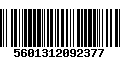 Código de Barras 5601312092377