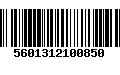 Código de Barras 5601312100850