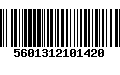 Código de Barras 5601312101420