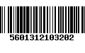 Código de Barras 5601312103202